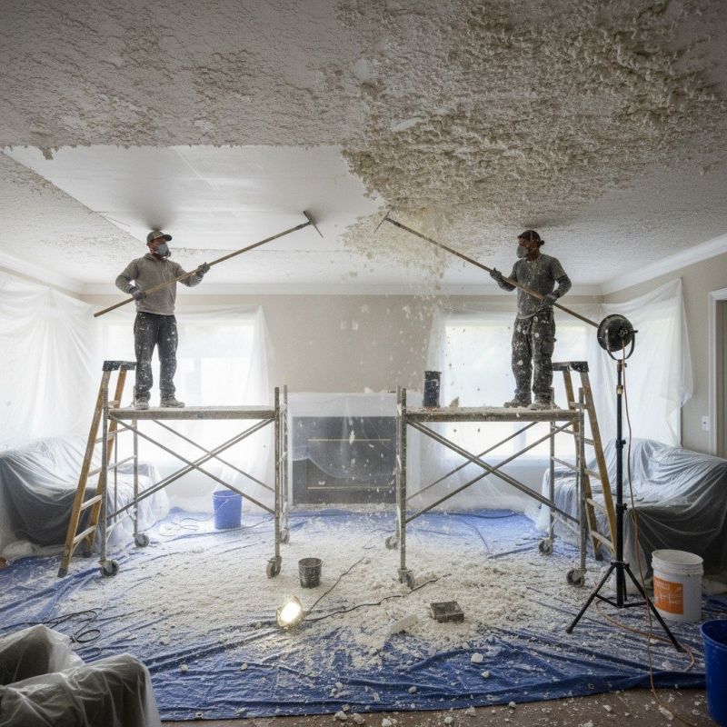 Contact About Popcorn Ceiling Removal